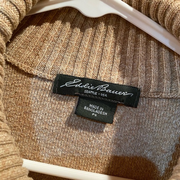 Eddie Bauer cowlneck sweater - Picture 2 of 3